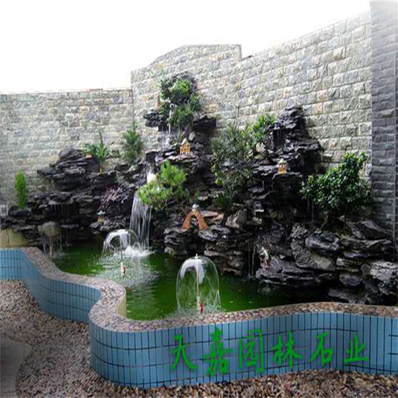 会宁小庭院水景设计